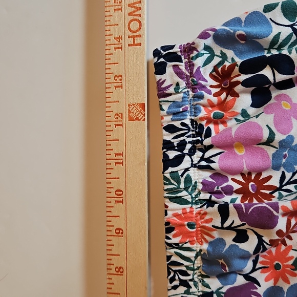 Kate Spade S/M Pajama Set Top Crop Pant Spring Floral Cottage Fairy Cozy - Picture 5 of 9